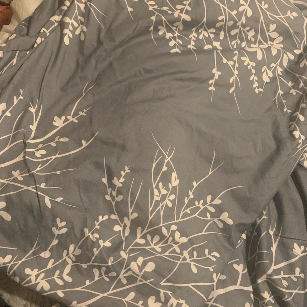 EUC Queen Duvet cover.